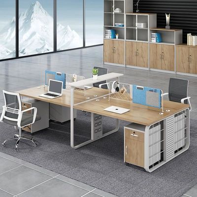 职员办工作桌办公桌家具组合双人4四人连体工位桌