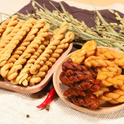 【买2斤送1斤】崇阳特产小麻花手工长麻花 独立包装网红零食品
