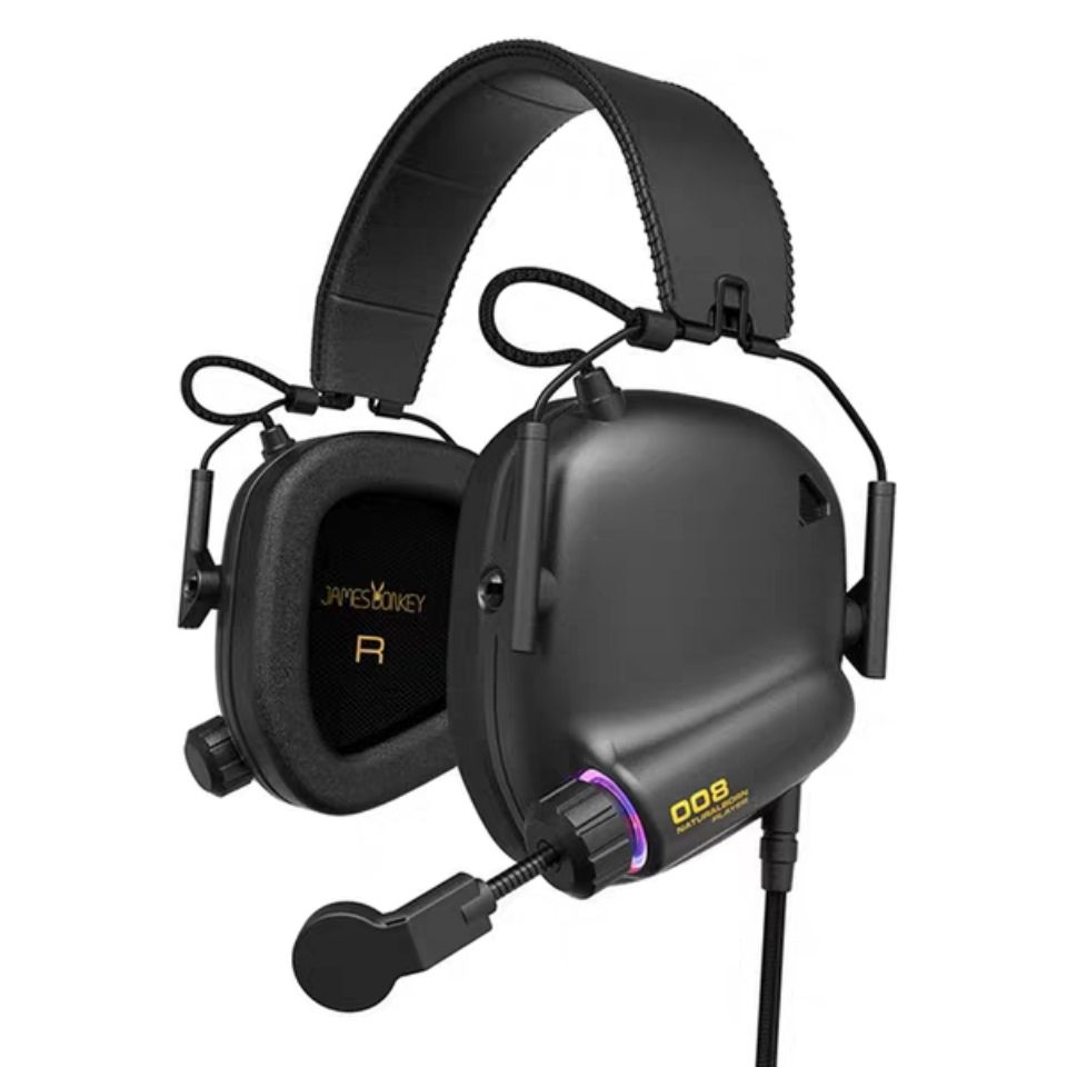 耳機頭戴式電腦耳機臺式電競游戲耳麥網吧帶麥吃雞聽聲辯位有線帶