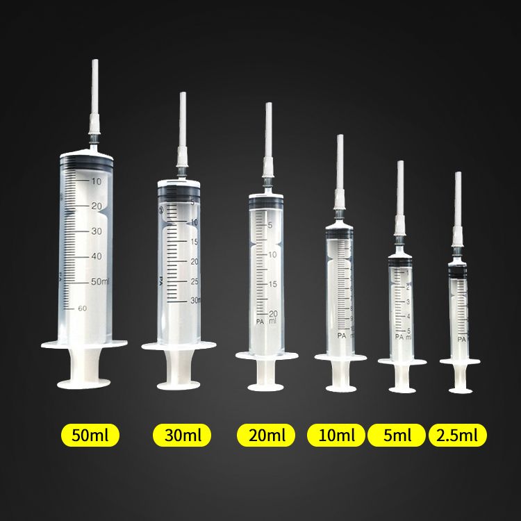 塑料兽用注射针器一次性2 5 10 15 50毫升疫苗注射器针筒针管 虎窝拼