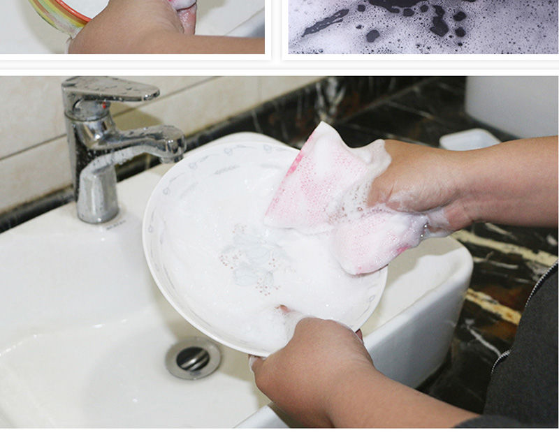 【买就送】加厚抹布洗刷大王百洁布厨房刷碗布家用清洁神器洗碗布刷锅海绵擦