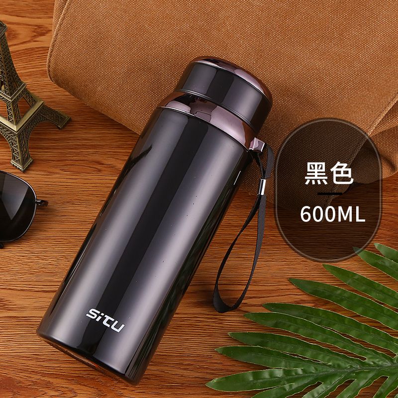 316 large capacity portable thermos cup stainless steel vacuum water cup outdoor sports pot with filter for men and women