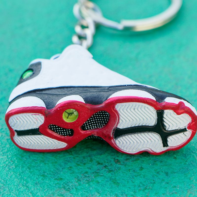 aj钥匙扣立体鞋模型篮球鞋学生书包挂件汽车摆件创意情侣礼物挂饰