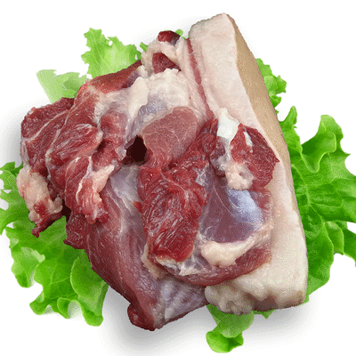 甘肃农家散养土猪肉黑猪肉整只猪前腿带猪蹄后腿腿肉