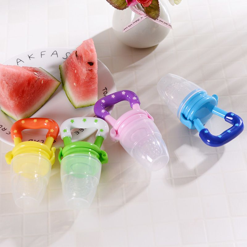 Baby biting dimethoate and vegetables eating fruit pacifier complementary food bag Baby Soothing gum molar stick ringing toy