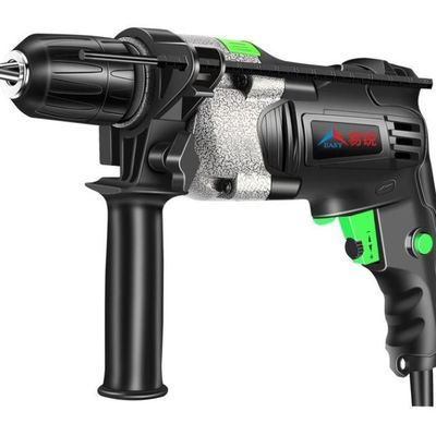 电站 冲击钻 家用手工强力手电转钻大功率多功能两用冲机钻充击钻