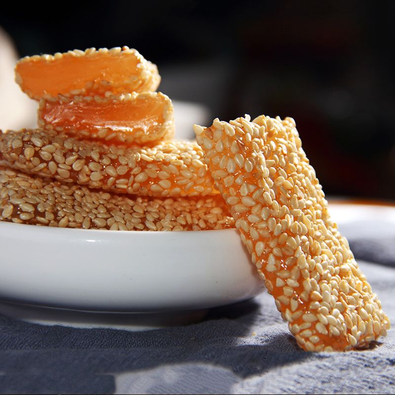 重庆特产芝麻牛皮糖200g老式牛筋麦芽软糖散装80后怀旧软糖果