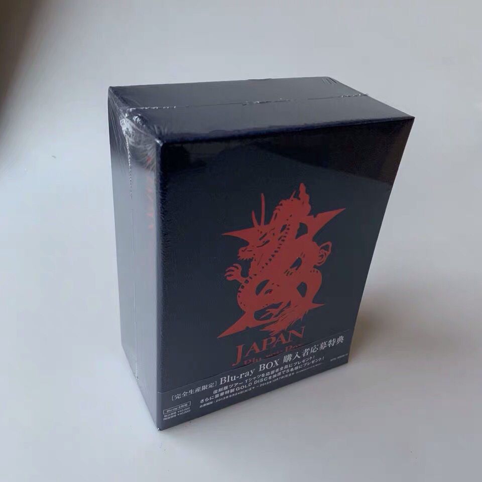 臺灣出貨】高清1080P藍光X JAPAN Blu-Ray Box6枚組珍藏版演唱會合集