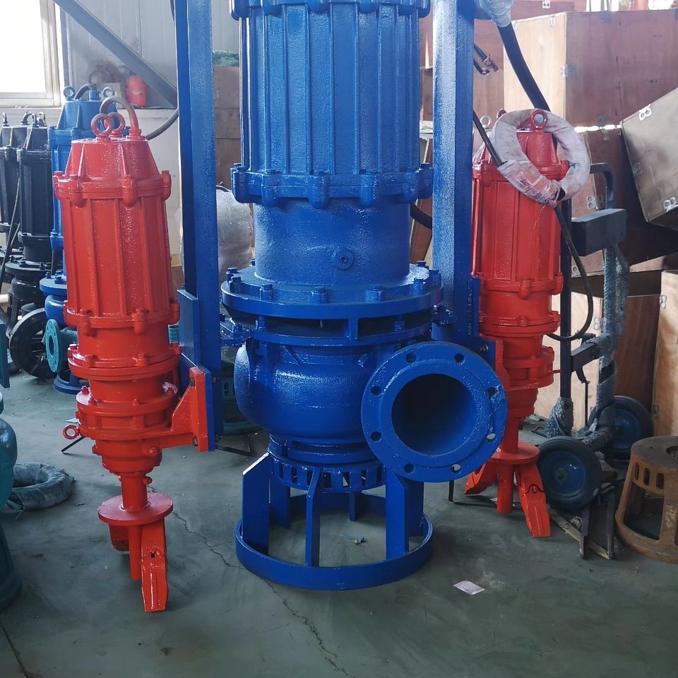 zjqnsq潜水吸沙泵高铬合金渣浆泵大型清淤泥浆泵河底抽沙采砂机