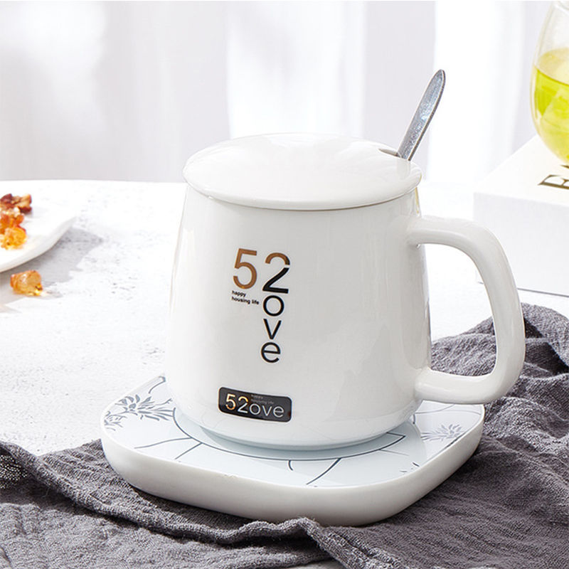 Thermal pad household thermostat Mini heater electric heating base warm tea water warm milk 55 degree warm coaster