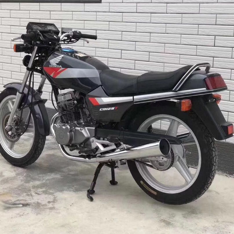 二手原装本田王125cc双缸双化油摩托车男装车代步拉货车