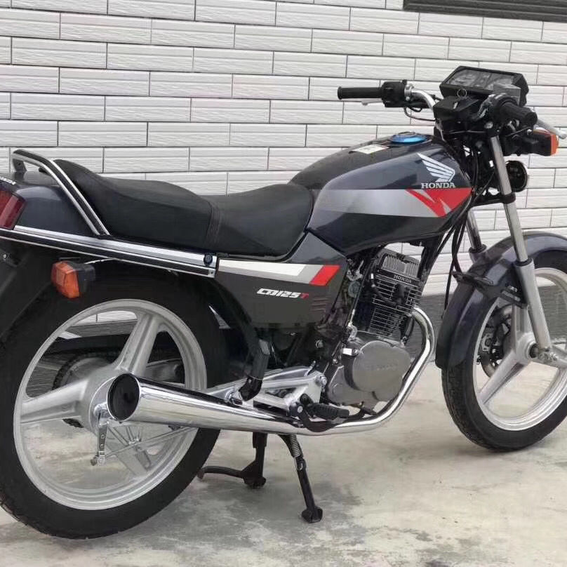 二手原装本田王125cc双缸双化油摩托车男装车代步拉货车