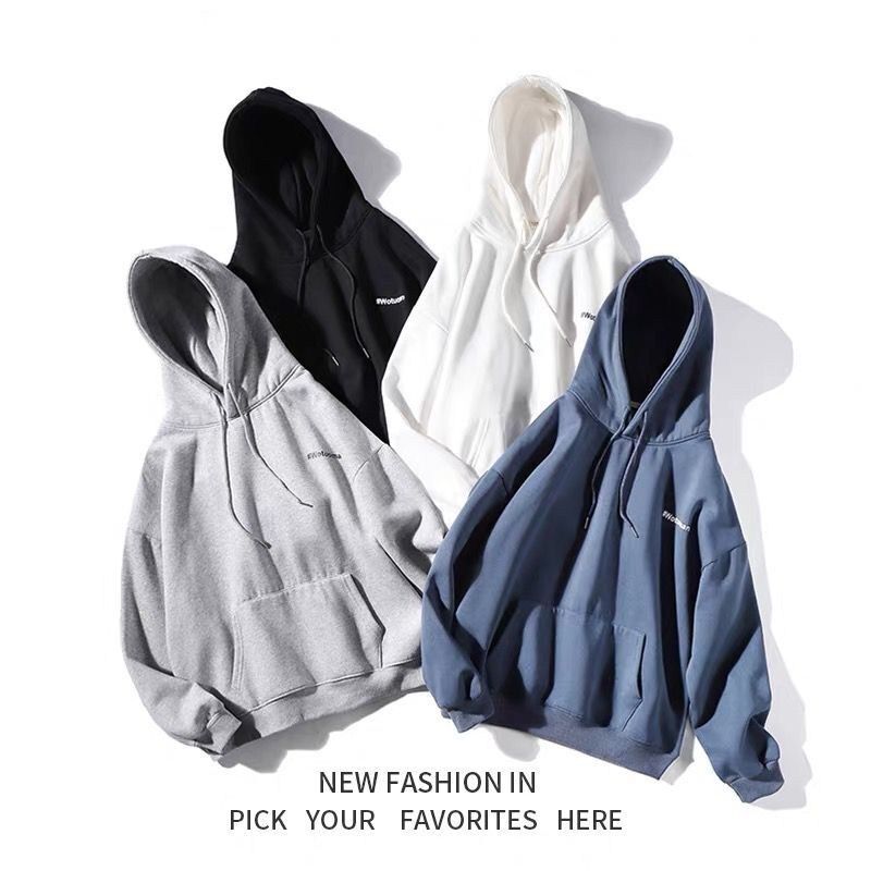 Hooded Plush sweater for men and women in autumn and winter