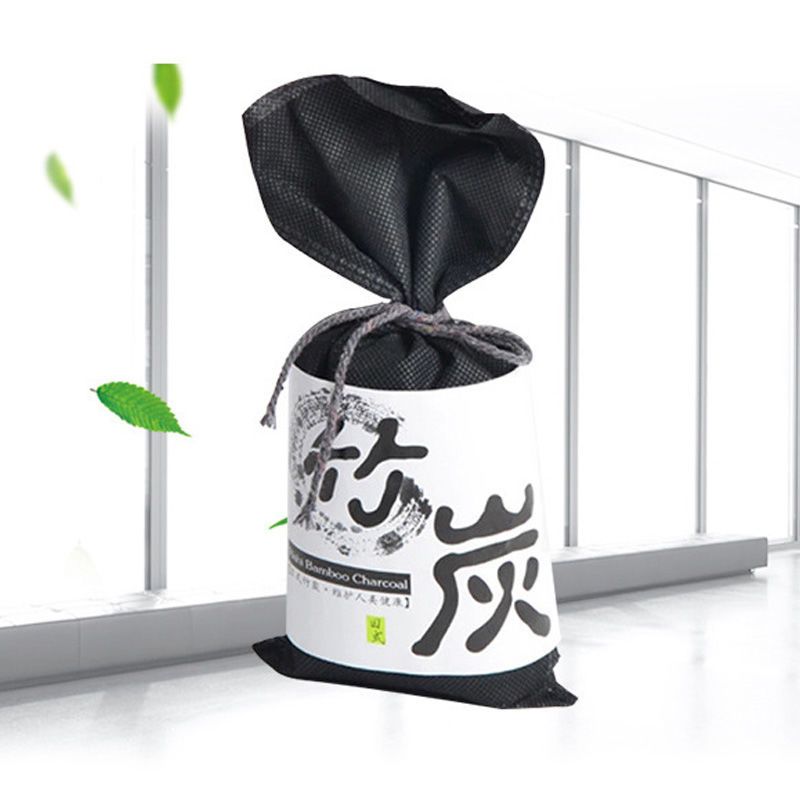 日式竹炭包汽车家居用品包邮除甲醛除异味活性炭衣柜除湿防潮炭包