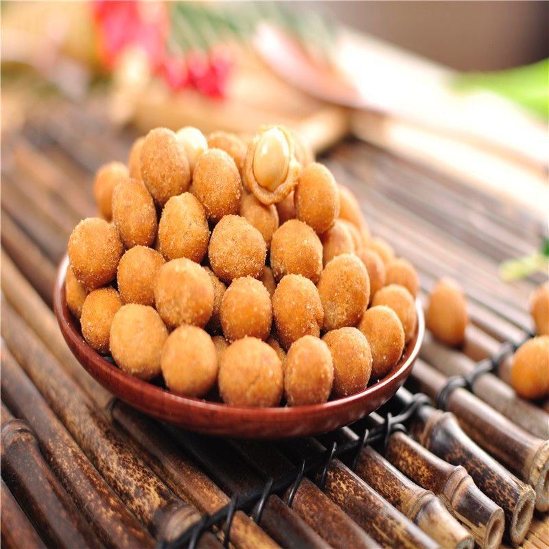 Yiluohuaxiangduowei peanuts independent package bulk wholesale 108g-1500g snack nuts fried goods
