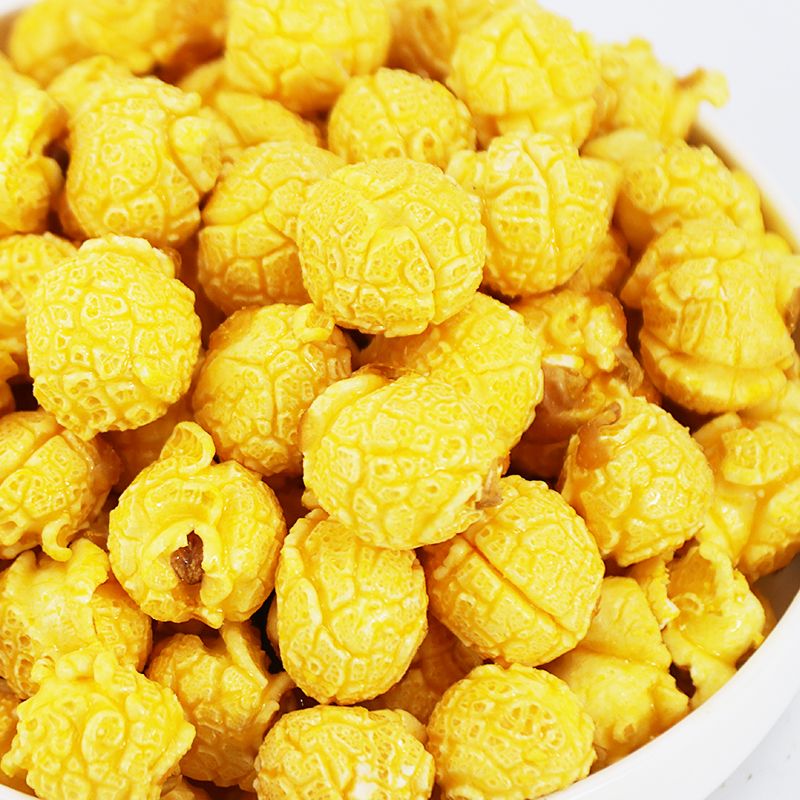 120g*2桶爆米花奶油焦糖味 6罐休闲零食美式球形微波炉爆米花批发【2