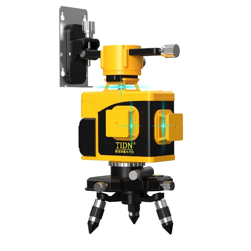 德国欧司朗12线贴墙仪ld水平仪绿光十二线蓝光平水仪红外线上墙架