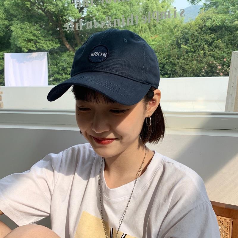 Ins letter cap Japanese net red soft top baseball cap fashion Korean casual sun visor female hat