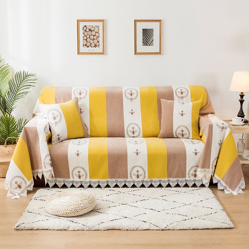 四季客厅万能简约双人发套北欧沙发巾