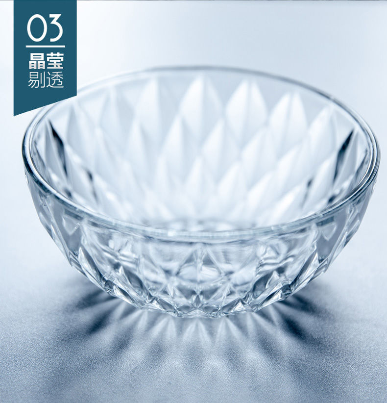 弗莱文茨玻璃碗大号透明沙拉碗汤碗碗餐具水果盘