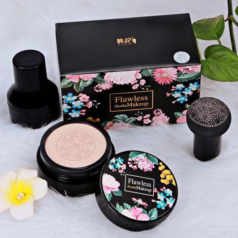 <網紅正品>蘑菇頭氣墊CC霜水光氣墊BB霜遮瑕亮膚持久水潤保濕美顏