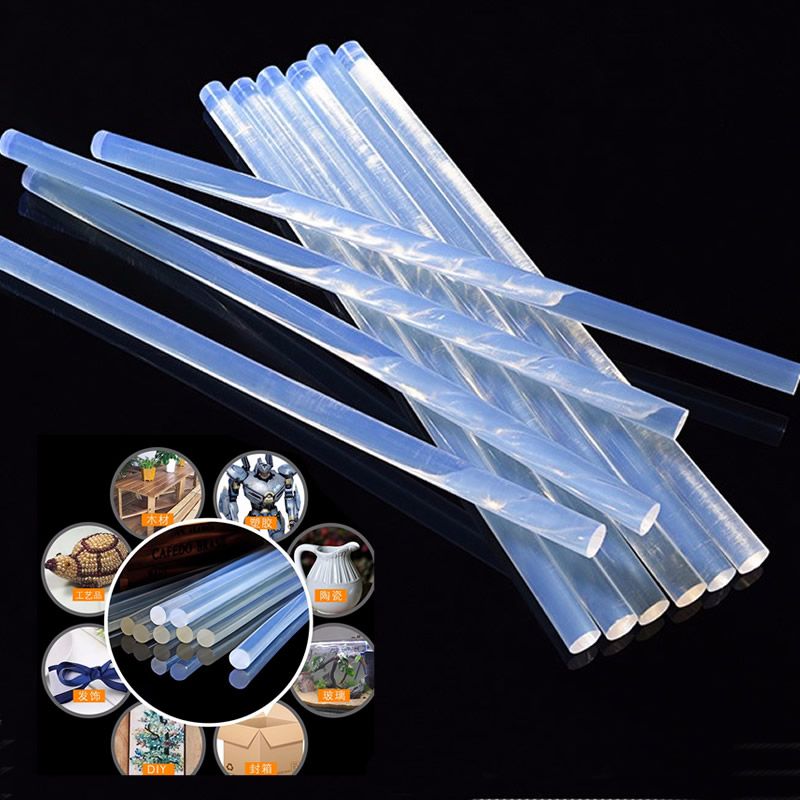 高粘性热熔胶棒胶条粘性胶水diy手工胶家用透明批发胶枪7mm11mm