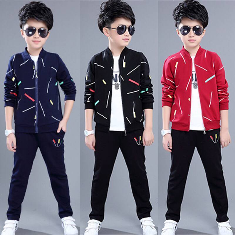 Children's wear boys' spring and autumn clothes 2020 New Year's suit