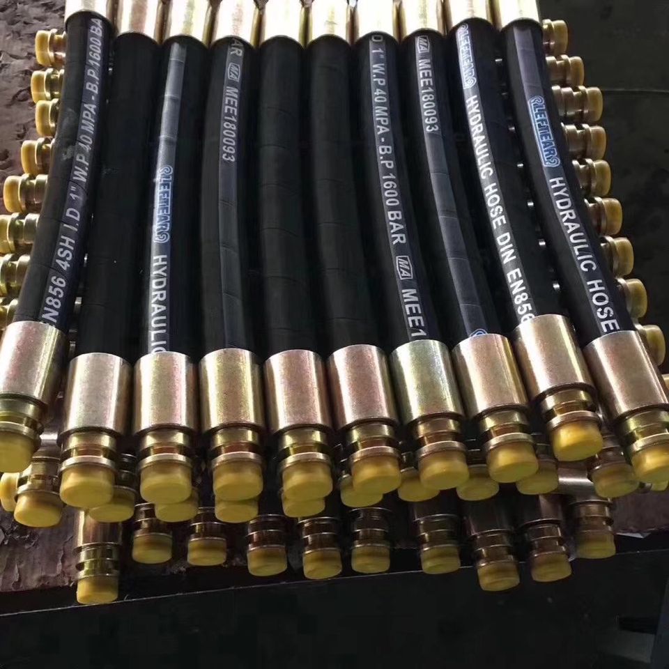 加工订做高压油管液压油管总成钢丝编织胶管耐高温耐腐蚀软管