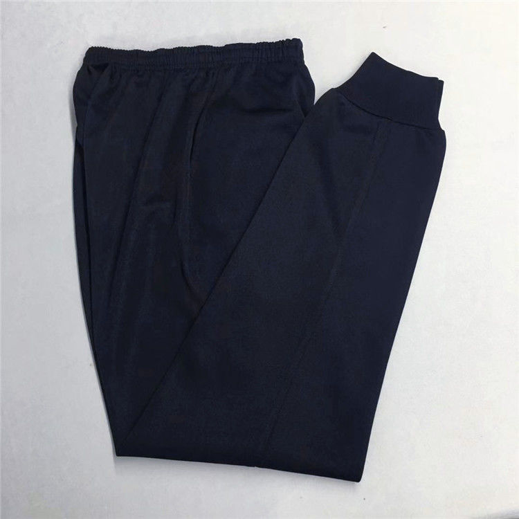 束口校服褲純藏藍無槓初高中學生校褲黑褲子運動褲男女顯瘦小腳褲
