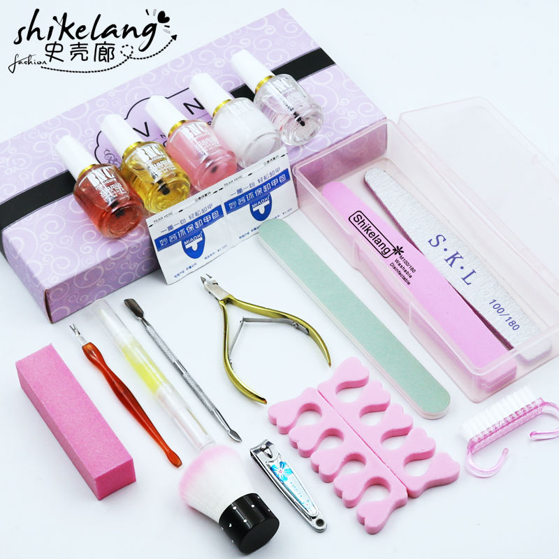 Nail care complete set of tools Manicure Nail to remove dead skin polishing strip manicure manicure Manicure Set