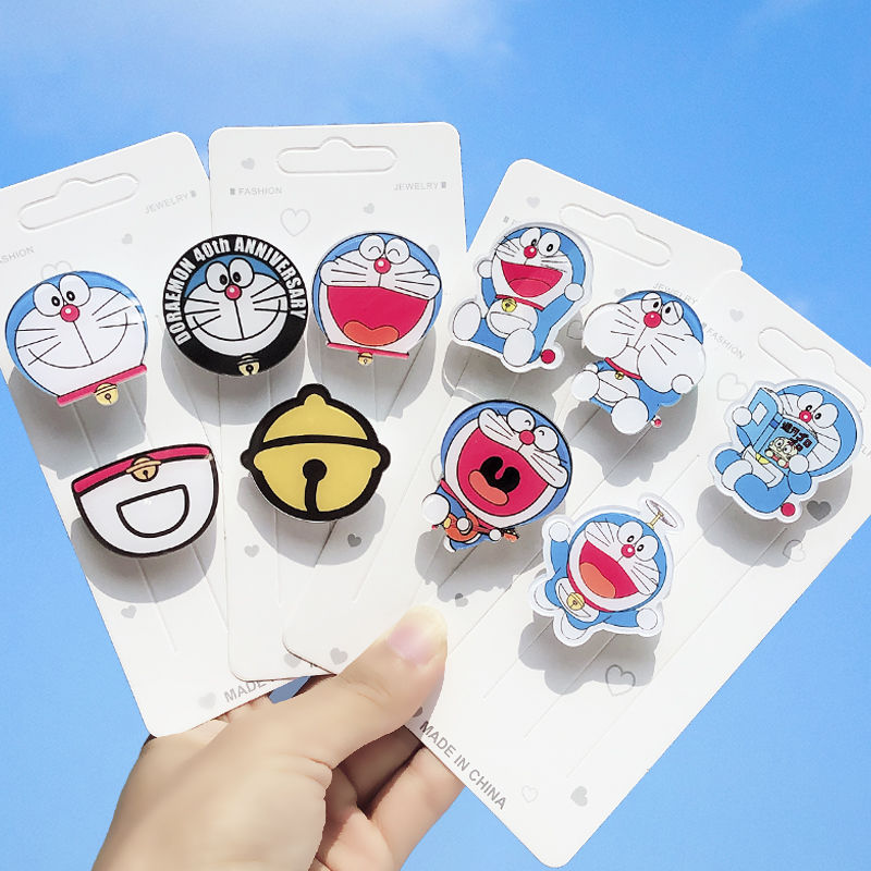 Doraemon cartoon Brooch female Cute Japanese ins fashion personality animation acrylic male accessories pin accessories