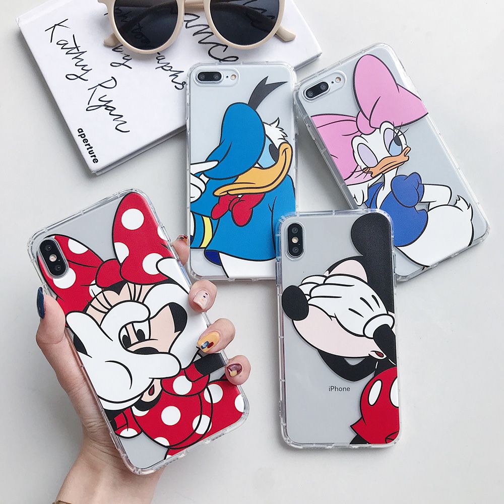 Minnie Apple Case iPhone 12 Mini / 12 promax cartoon Mickey 11 / 7 / 8 plus Daisy XR