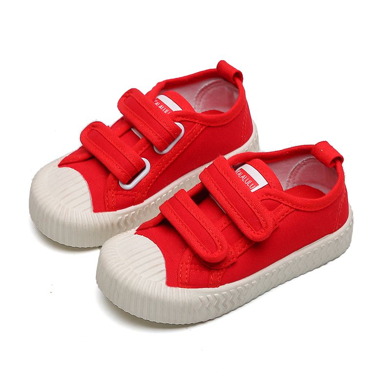 Net red children's shoes children's biscuit shoes spring baby soft soled shoes kindergarten indoor shoes men's and women's casual shoes