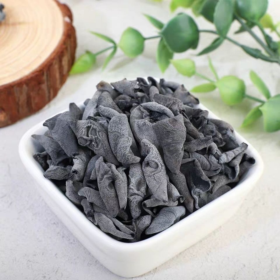 东北野生秋木耳干货500g250g特级肉厚无根黑木耳椴木耳小碗耳新货