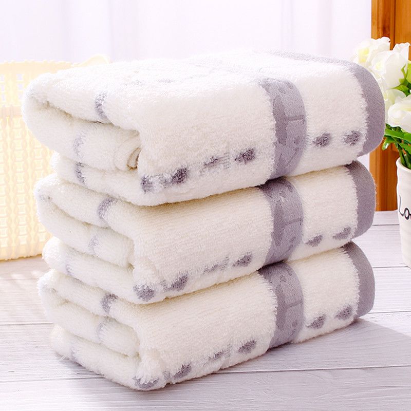 毛巾1-3条装毛巾纯棉洗脸成人毛巾批发 全棉柔软吸水加厚大毛巾