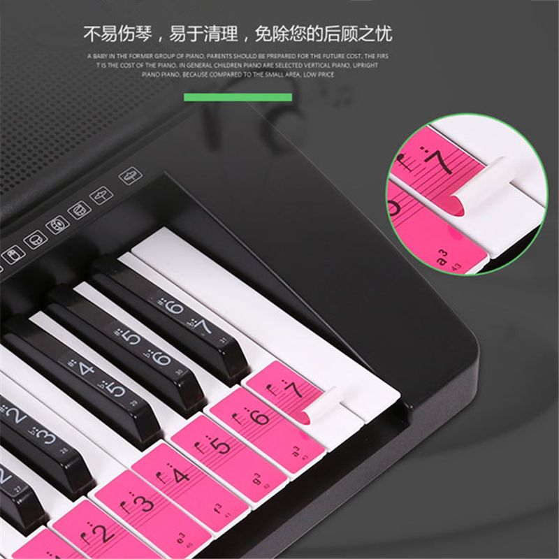 简谱键位贴_钢琴键位对应简谱(3)