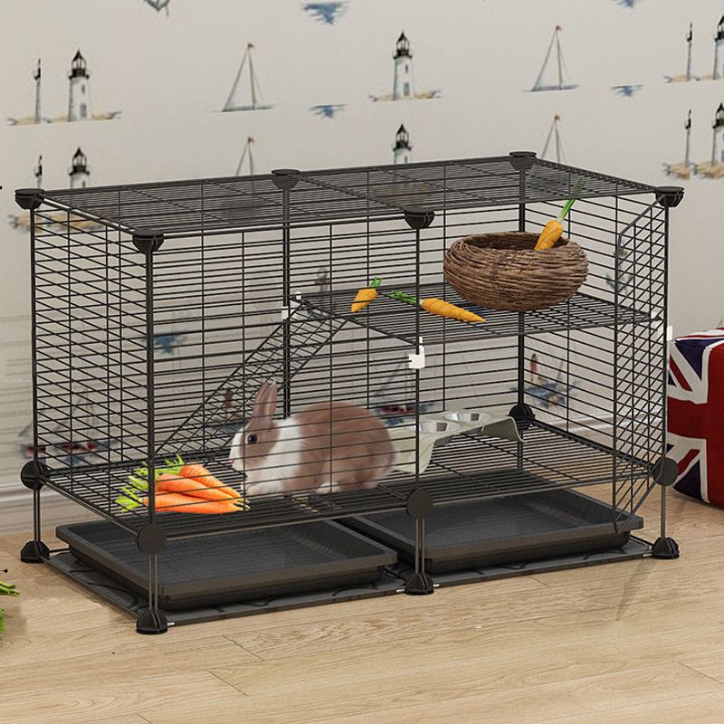 兔笼子家用室内兔子窝带厕所自动清粪屋养殖笼特大号兔笼宠物