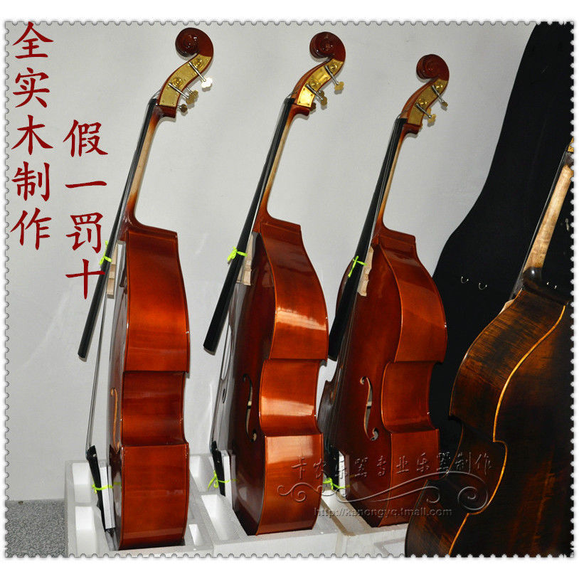 初学用实木低音大提琴倍大提琴大倍司44 34 12 14 18【2月28日发完】