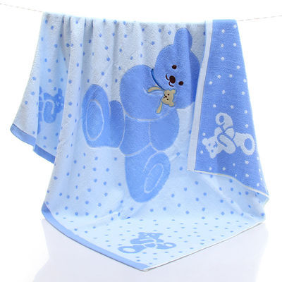 婴儿被子儿童浴巾纯棉宝宝毛巾被正方形加厚大盖毯洗澡超柔软吸水