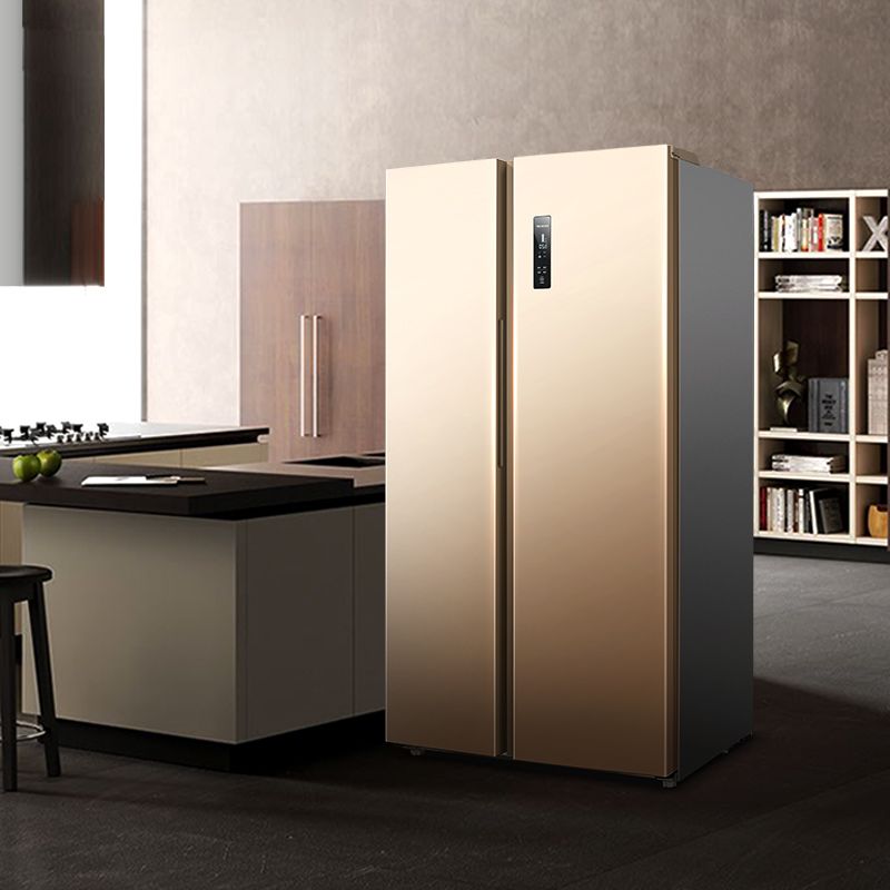 meiling/美菱 bcd-556wpucx 家用对开门变频无霜风冷一级能效冰箱