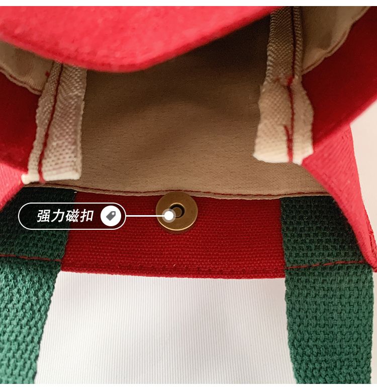 帆布小包包女2020潮韩版新款印花星巴克小拎包少女休闲轻便手提包