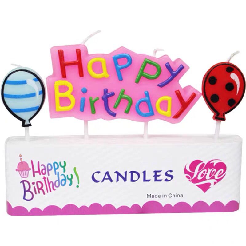 生日蜡烛蛋糕用网红happy birthday英文字母创意数字成人装饰可爱