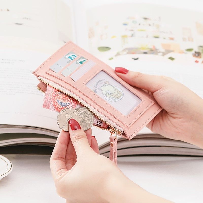 零钱卡包女可爱学生韩版男女多卡位证件硬币包钥匙钱包女短款拉链