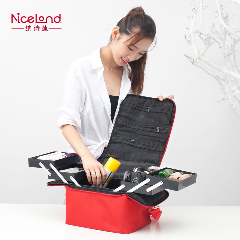 NiceLand纳诗莲大号专业纹绣工具包手提便携美甲纹绣半永久工具盒