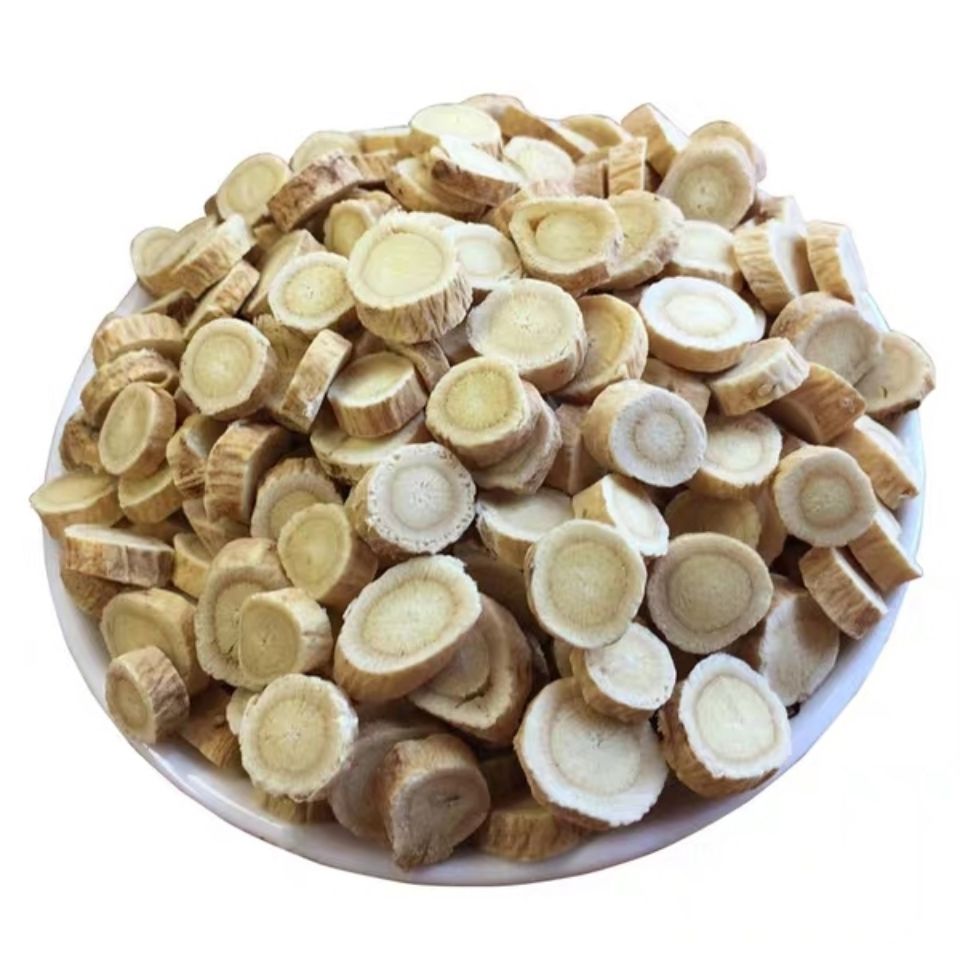 中药材 特级黄芪圆片 精选黄芪补气血养生 煲汤原产地包邮