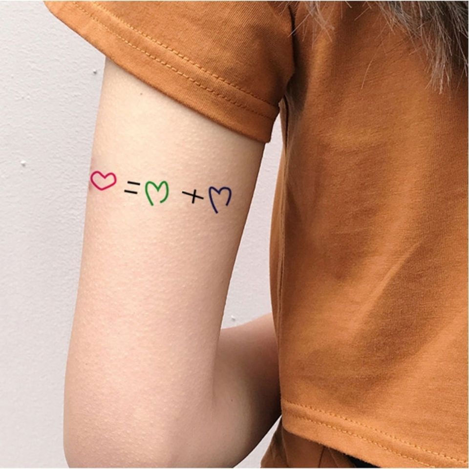 Ins Yafeng Tattoo Sticker waterproof durable lifelike student campus cute little fresh sticker net red same