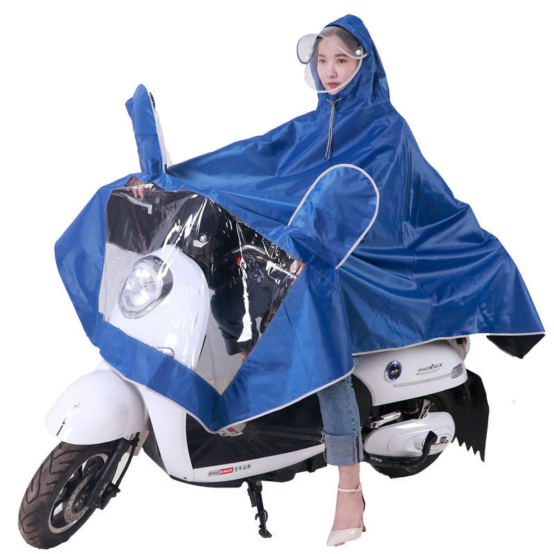 雨衣电动车雨披摩托车骑行遮脚电瓶车成人加大加厚单人双人男女