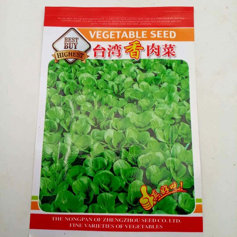 台湾香肉菜种子青菜种子感好生快长营养保健叶菜种