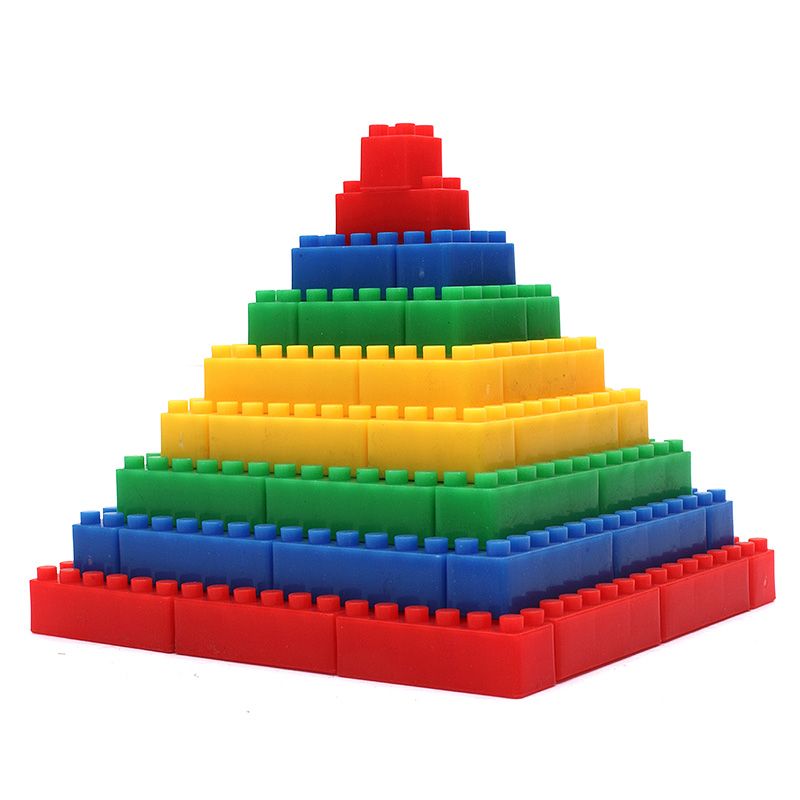 儿童宝高积木小颗粒拼装开发智力益智小孩3到6岁幼儿园玩具方块