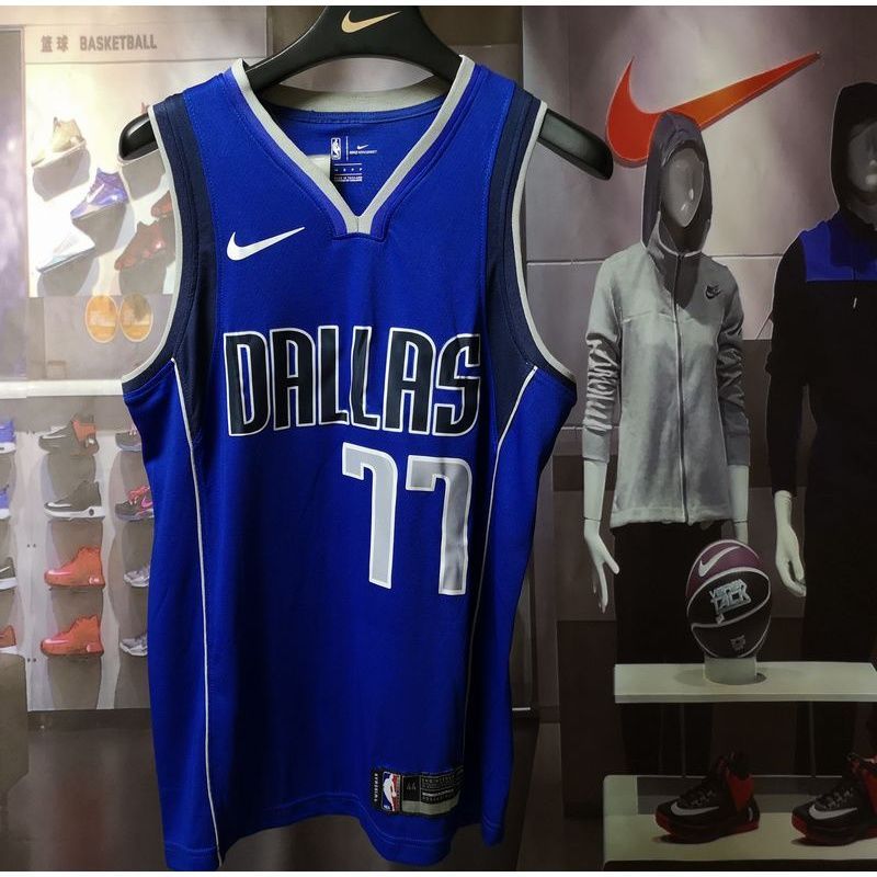 小牛队77号东契奇球衣41诺维斯基6波尔津吉斯独行侠队篮球服套装